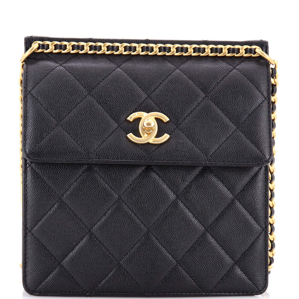 Chanel Top Chain Cc Square Backpack #290796C47B